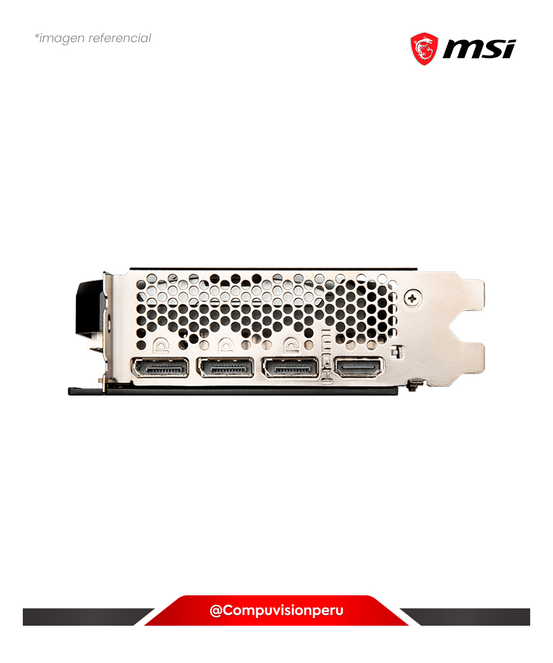 VIDEO MSI GEFORCE RTX 4060 TI VENTUS 3X 8G OC 8GB GDDR6 128-BIT HDMI DP