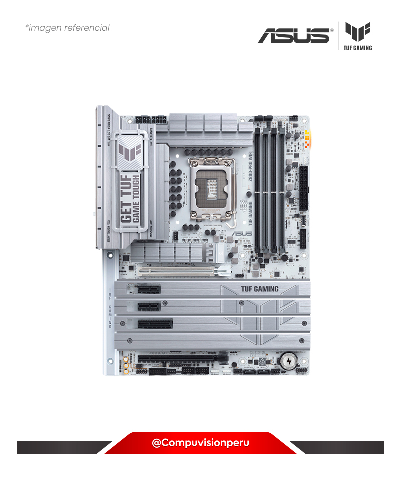 PLACA ASUS TUF GAMING Z890-PRO WIFI INTEL Z890 LGA 1815 DDR5 HDMI DP M.2 BLUETOOTH USB 3.2ATX