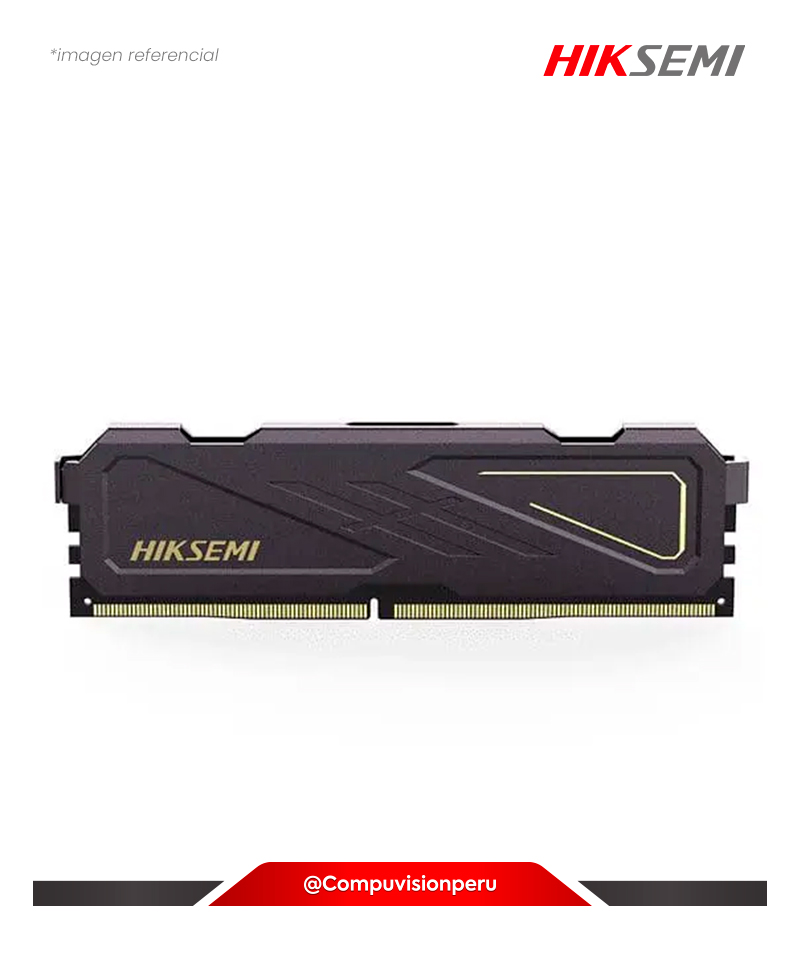 MEMORIA 16GB DDR4 BUS 3200MHZ HIKSEMI ARMOR BLACK HSC416U32D2_16G